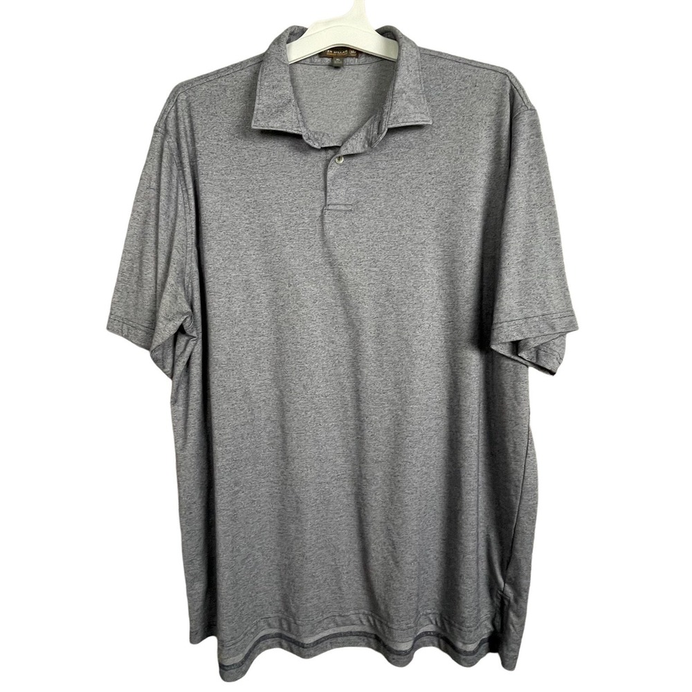 Peter Millar XL Summer Comfort Polo Heather Performance Golf Preppy Golfcore